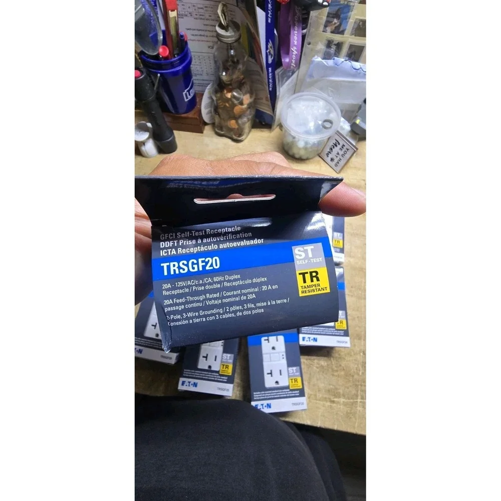 EATON TRSGF20W -SPL GFCI RECEPTACLE ,125V 20A